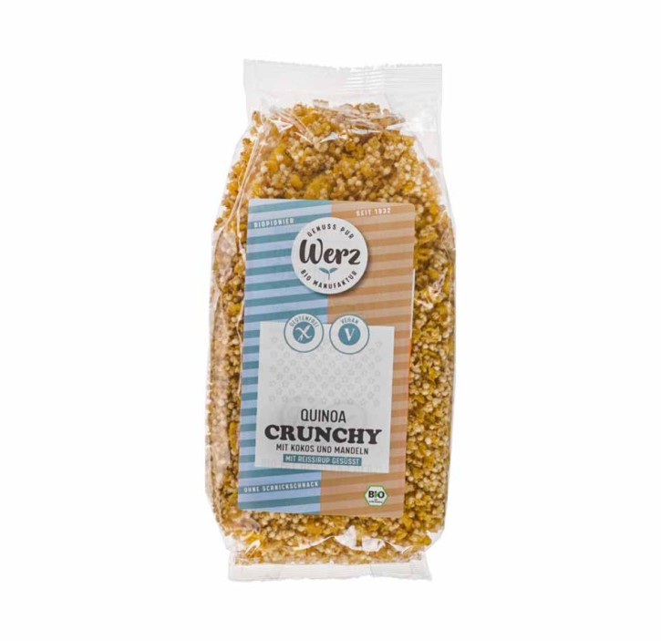 Quinoa Crunchy bio 250g glutenfrei Werz