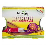 AlmaWin SAUBER ZAUBER Eco Schwamm m.Bio Seife