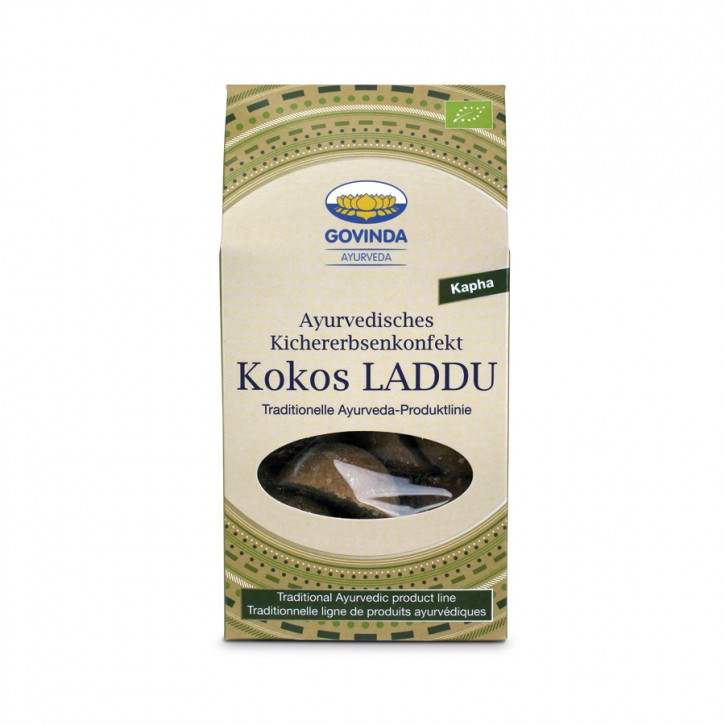 Laddu Kokos bio 120g für Kapha Govinda