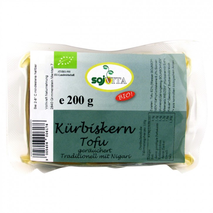 Bio Tofu Kürbiskern 200g Sojvita