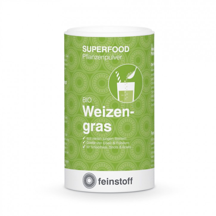 Feinstoff Weizengras-Pulver Bio 125g