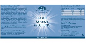 Basen Mineral Mischung 200g Dr. Ewald Töth