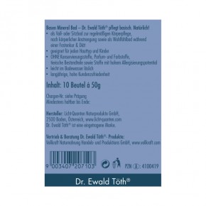 Basen Mineral Bad Sachet Box 10x50g Dr. Ewald Töth
