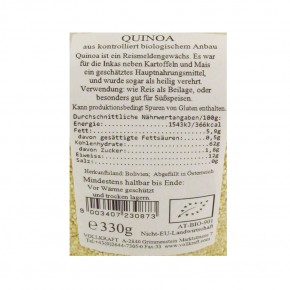 Quinoa bio 330g Vollkraft