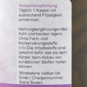 Mariendistel Artischocke Lavendel Kapseln 90Stk
