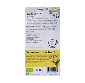Lindenblüten lose bio 35g Sonnentor